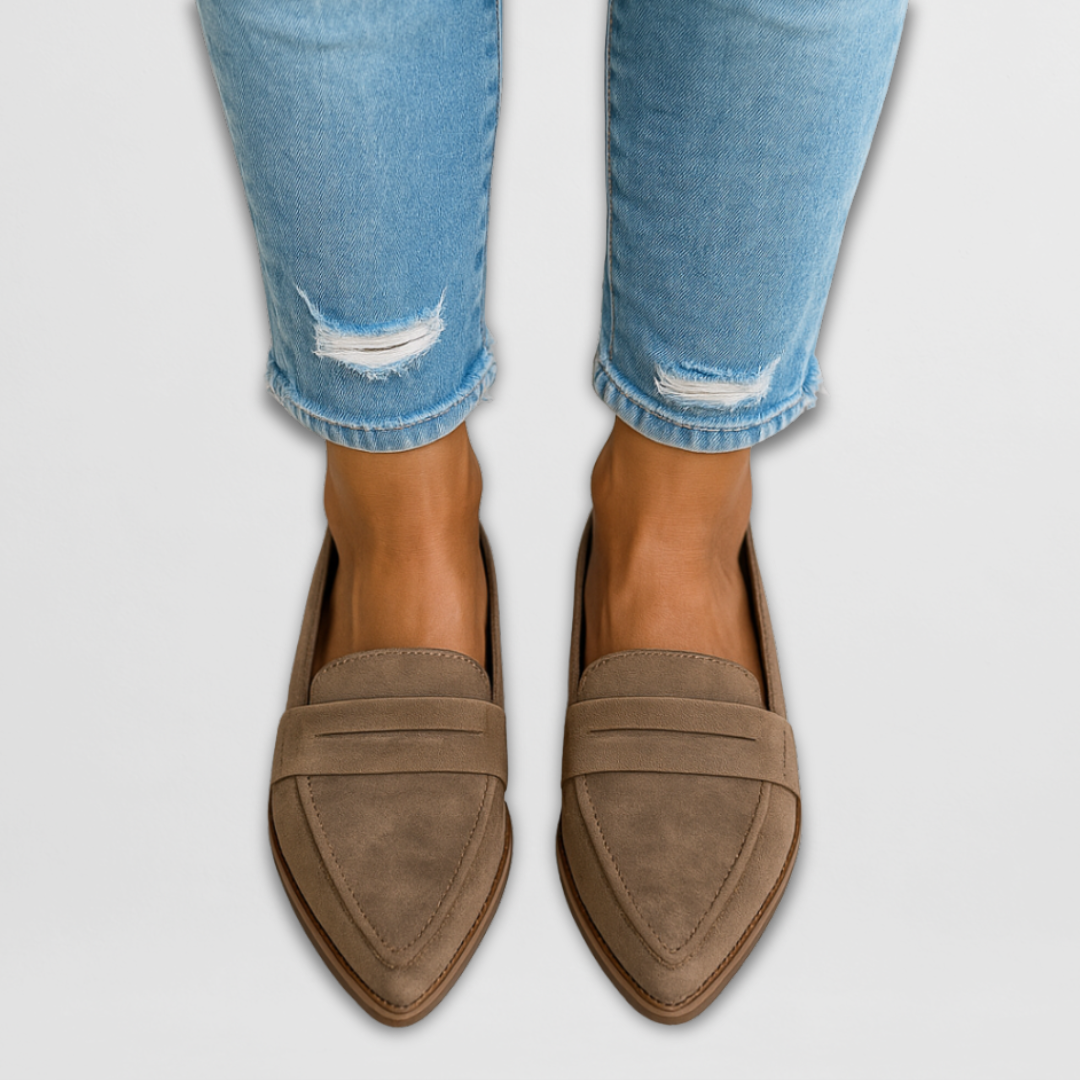 Zelda | Suède mocassins