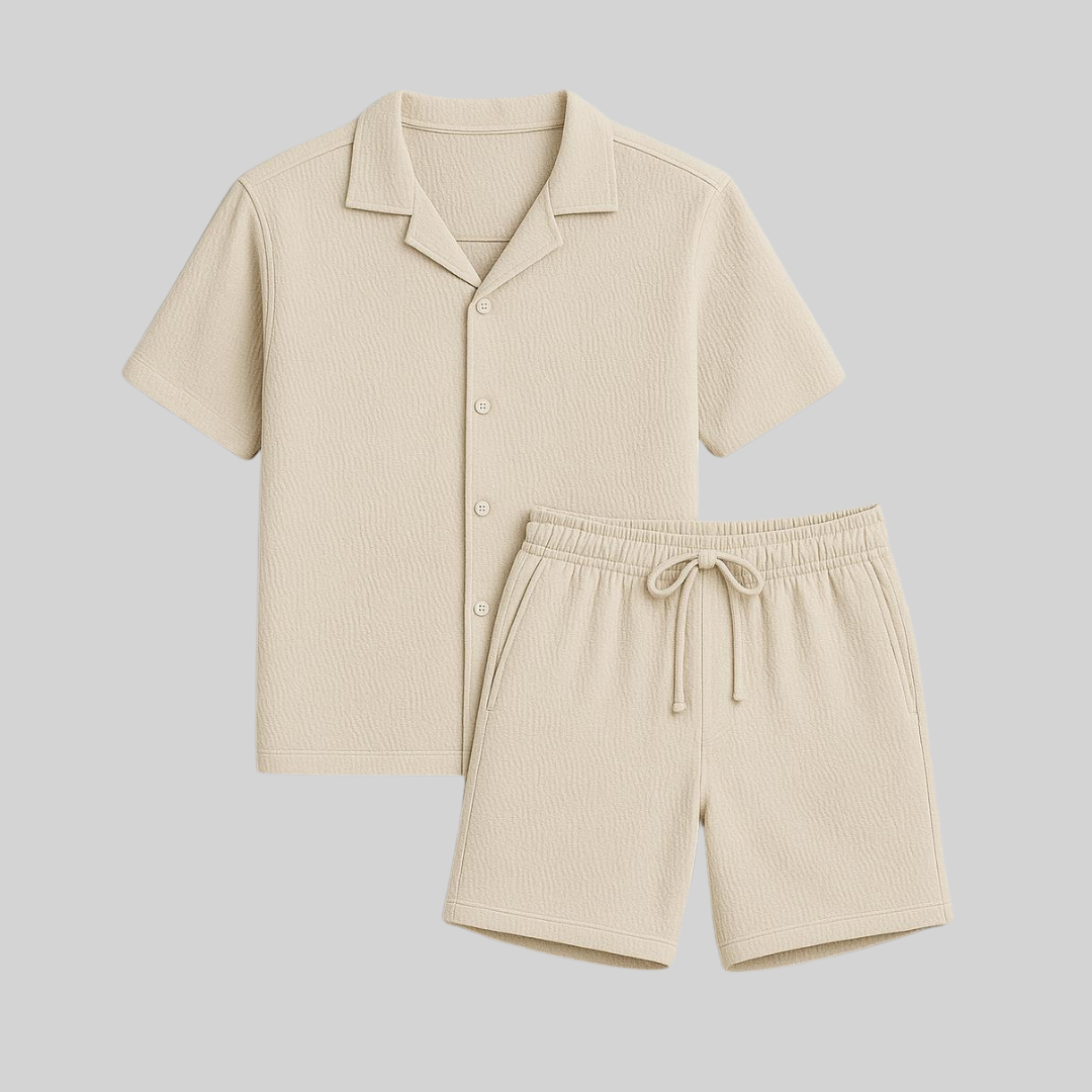 Relaxed Fit Set - mit Shorts