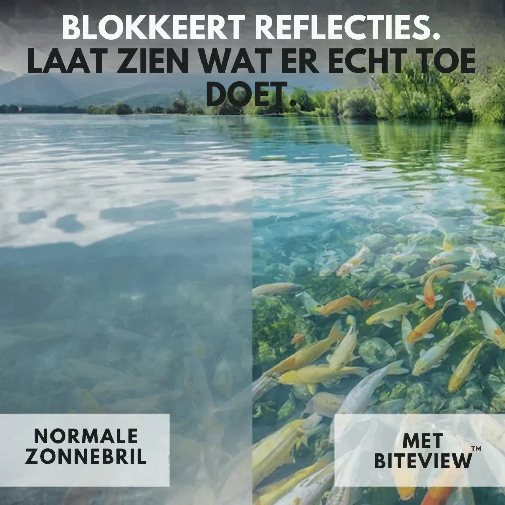 Biteview™ | Gepolariseerde Premiumbril Voor Vissers