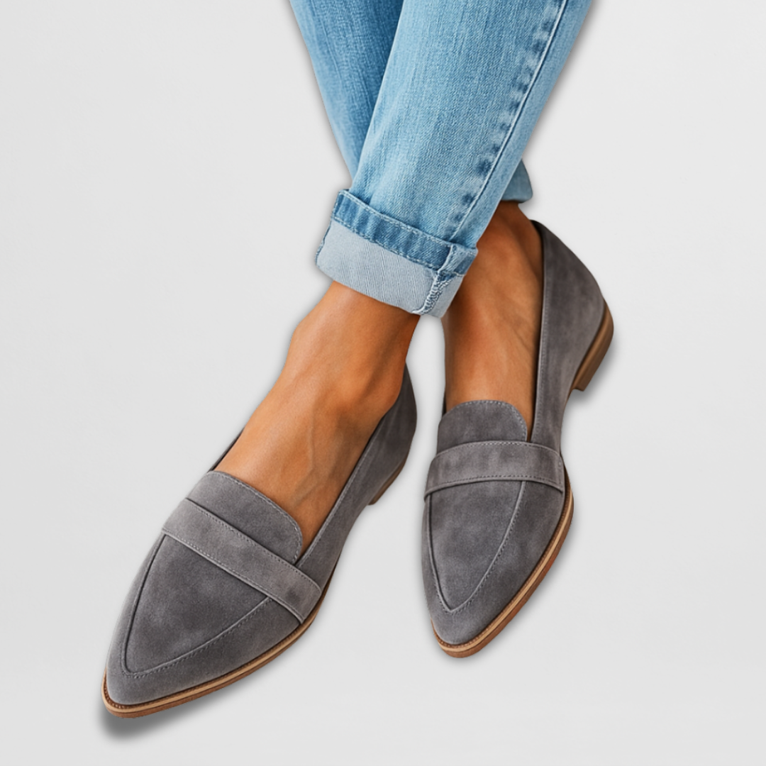 Zelda | Suède mocassins