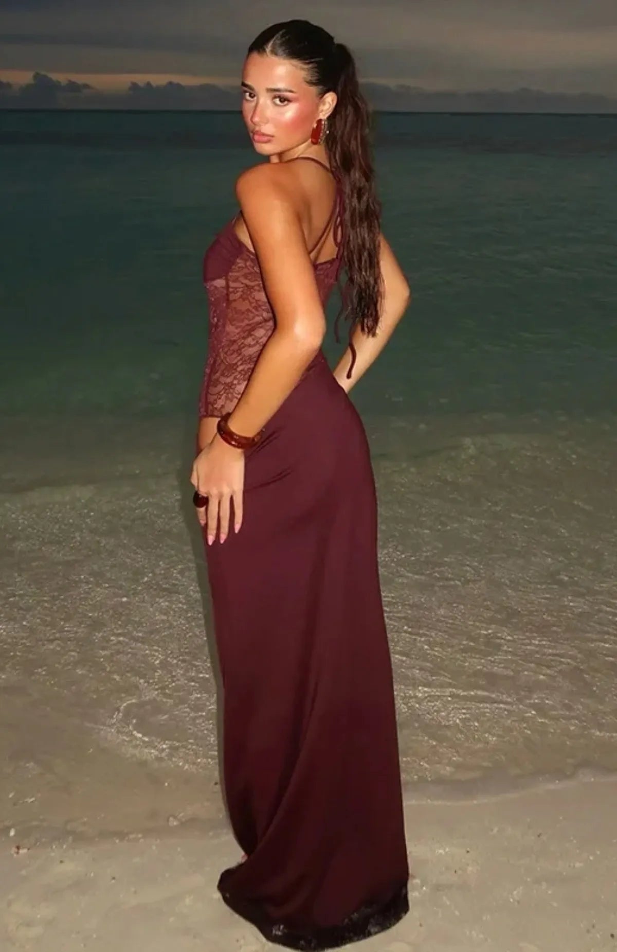 Luna Lace Maxi Dress