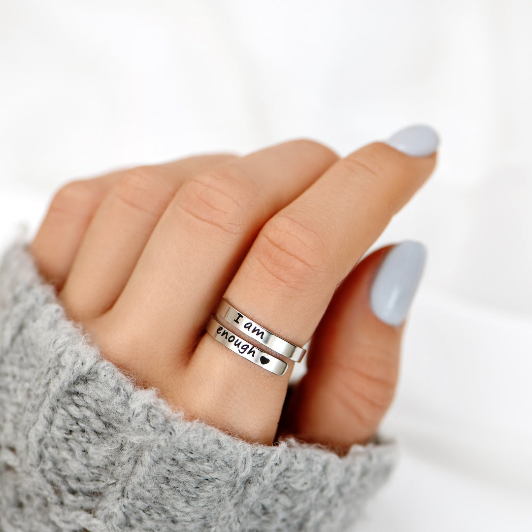 I am Enough Ring