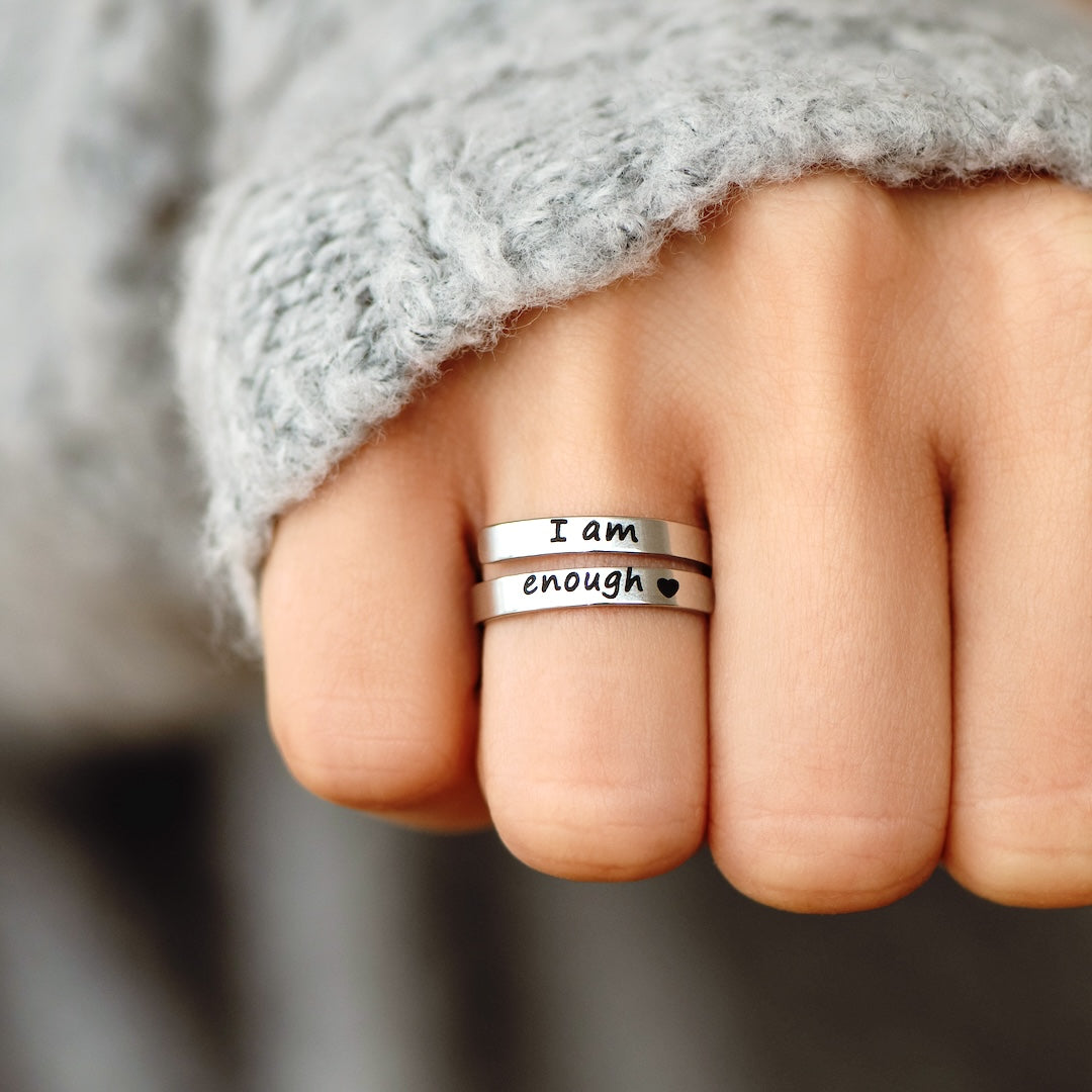 I am Enough Ring