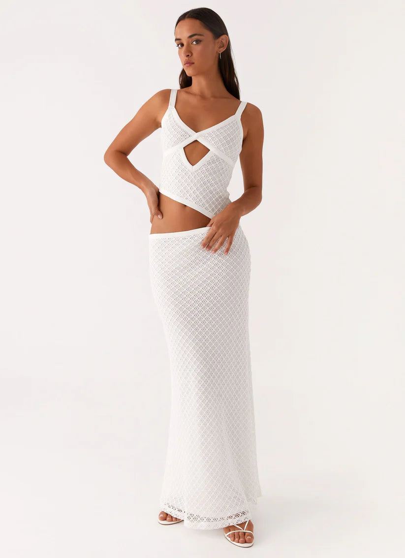 JOCELYN | CROCHET MAXI DRESS