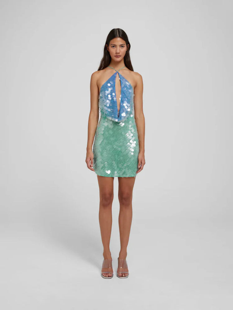 Marie Sequin Mini Dress