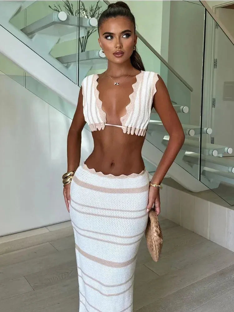Aurora - Bohemian Knitted Set