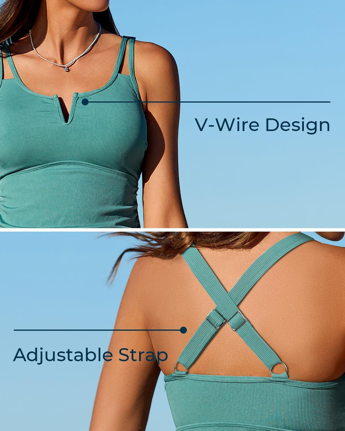 Tummy Control Tankini Set