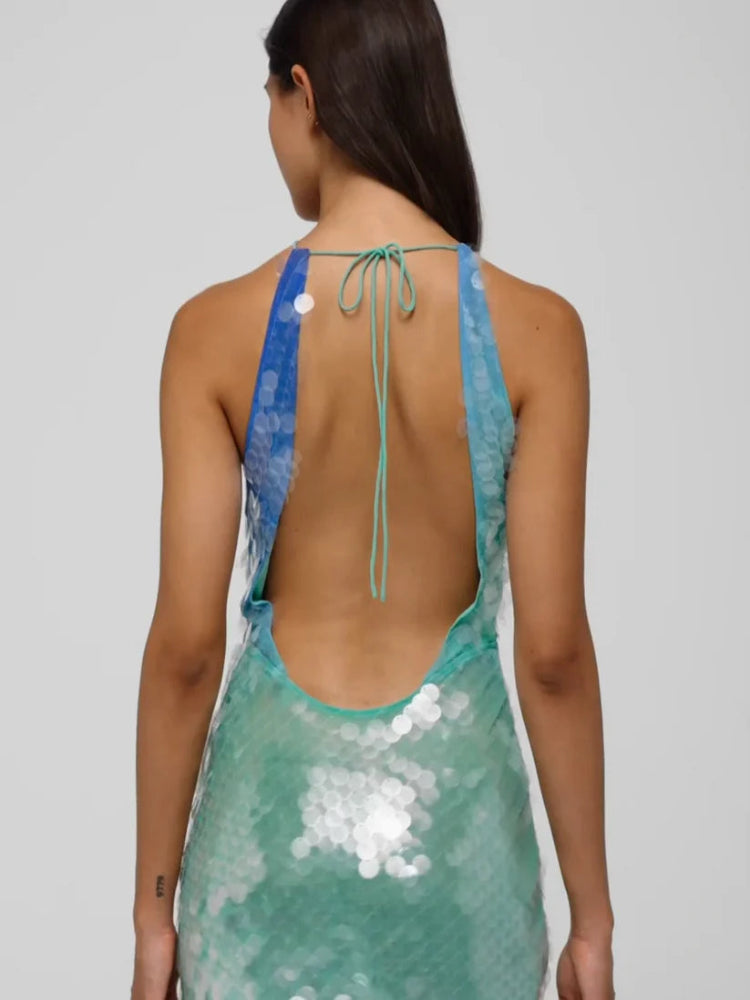 Marie Sequin Mini Dress