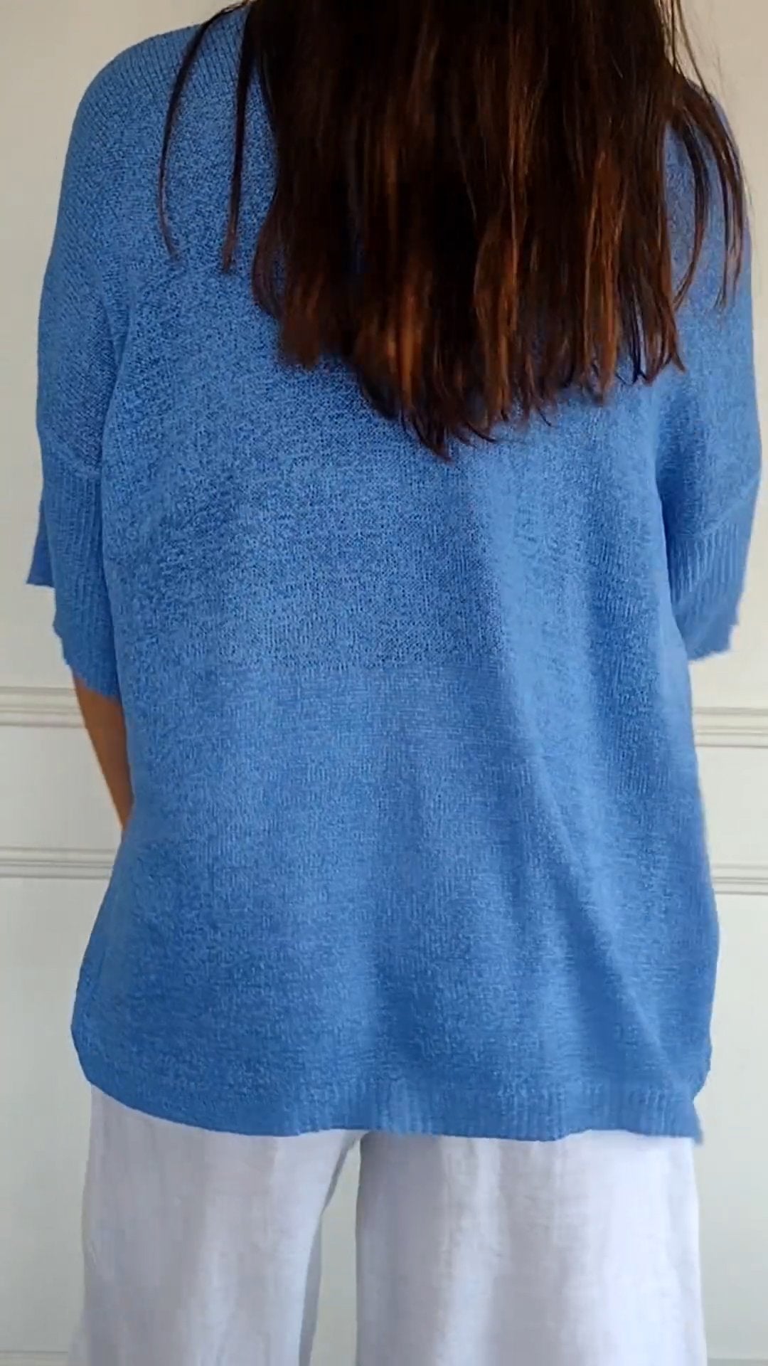 Mette™ | Gebreide top met elegante V-hals
