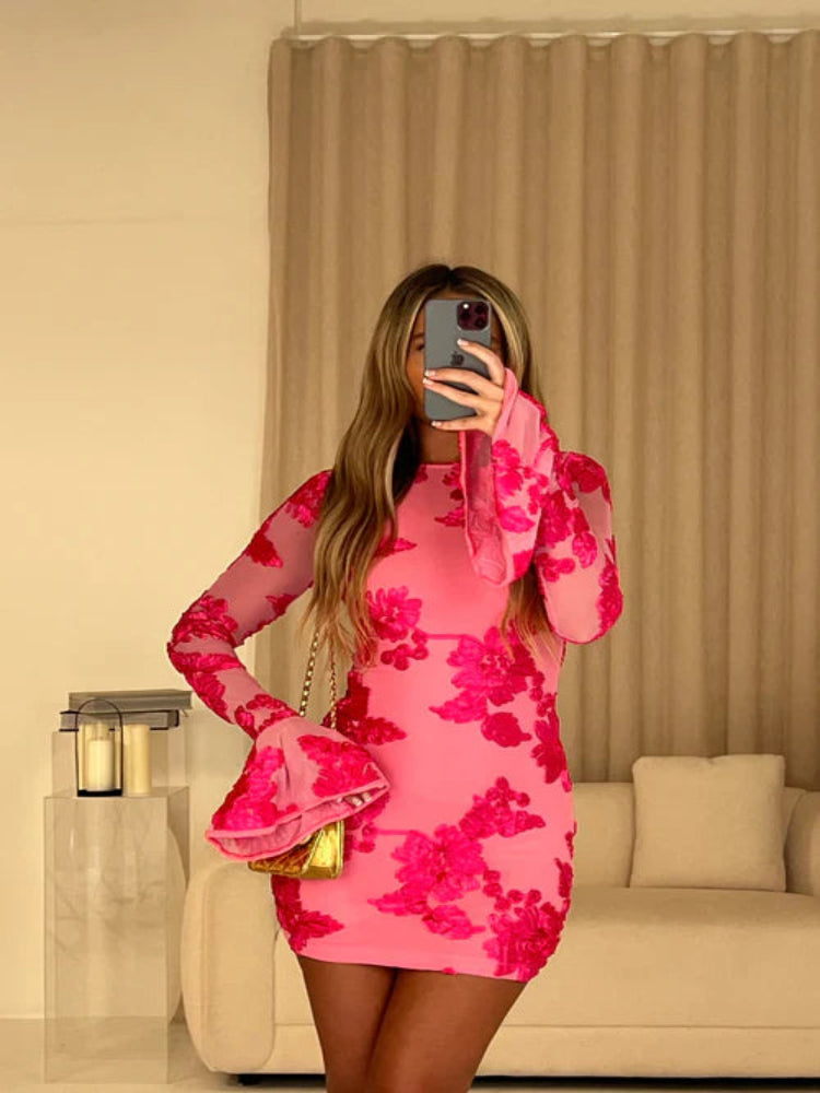 Waverly Floral Backless Dress