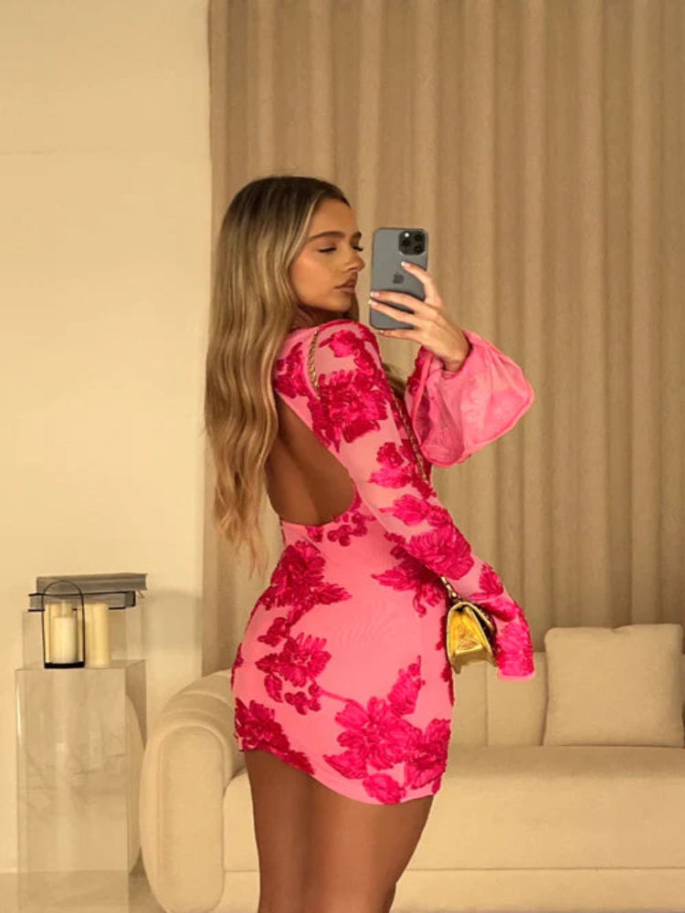 Waverly Floral Backless Dress